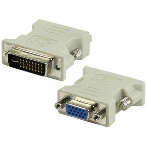 DVI 24 plus 1 Pin Male to VGA 15Pin Female adapter