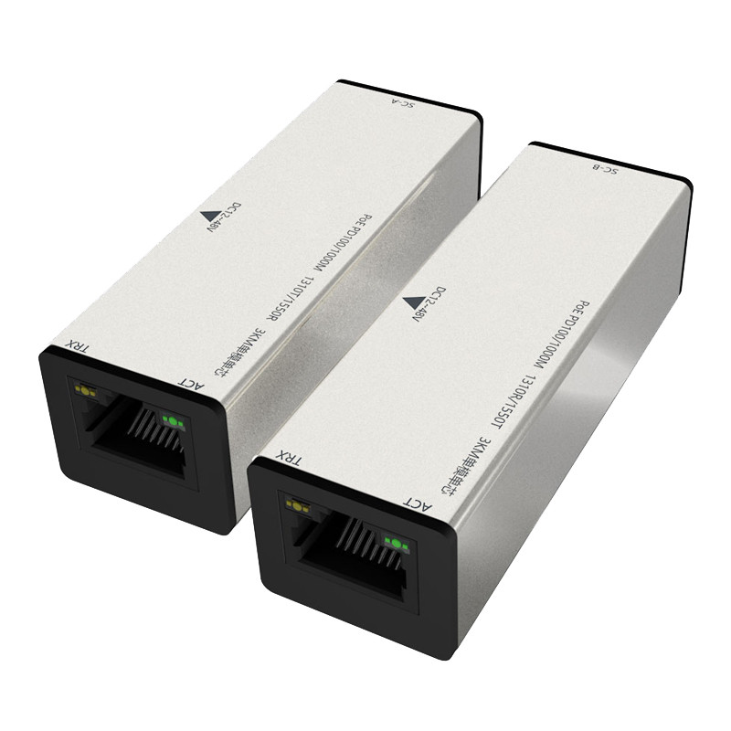 Genata Industrial-Grade GE 3KM Media Converter