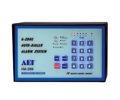 6-zone Mini Alarm Control Panel w/ Auto-dialer & Communicator