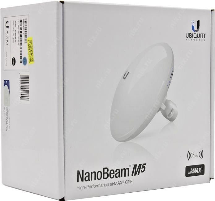 Ubiquiti NanoBeam 5.8GHz High-Performance airMAX Bridge