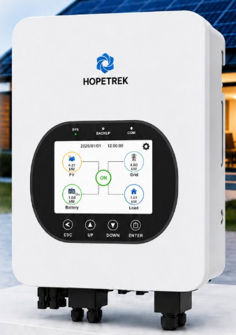 Hopetrek 6kW Hybrid Inverter LCD Series