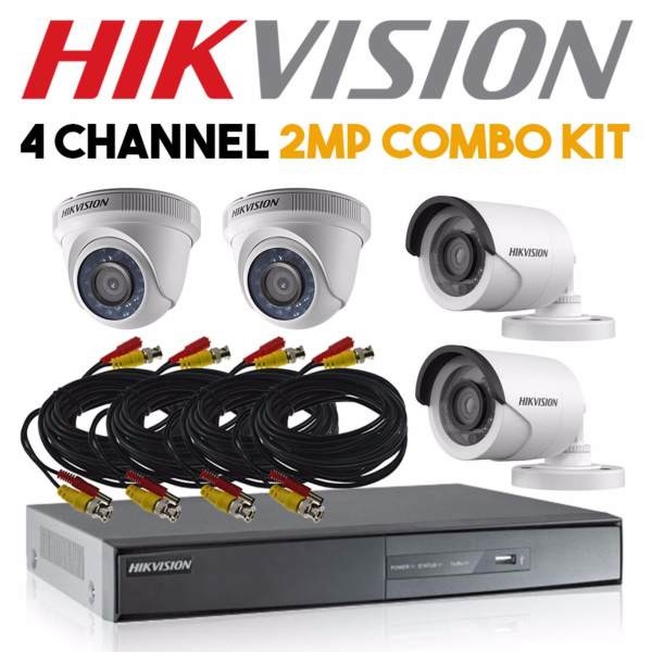 Hikvision 4 Channel Package - 2MP