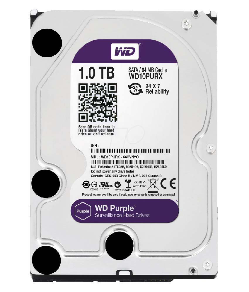 Western Digital 1TB Video Surveillance Hard Drive